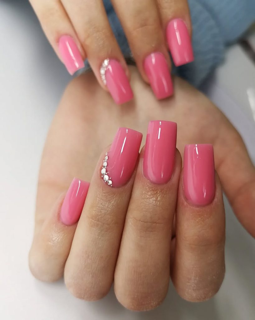 pink nail designs