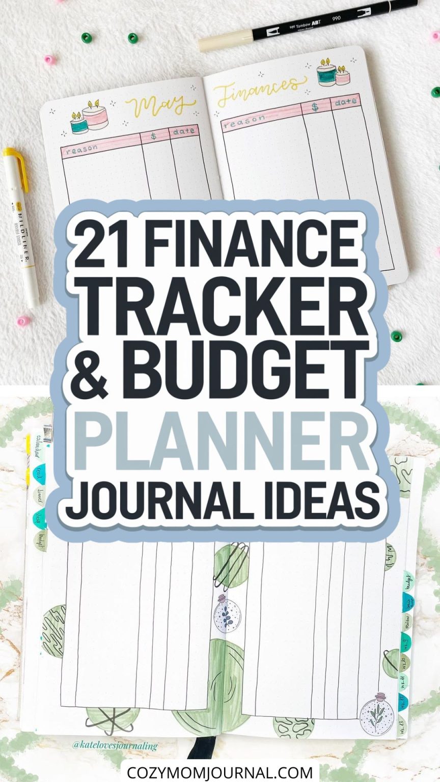 21 Finance Tracker & Budget Planner Bullet Journal Ideas You Need Now