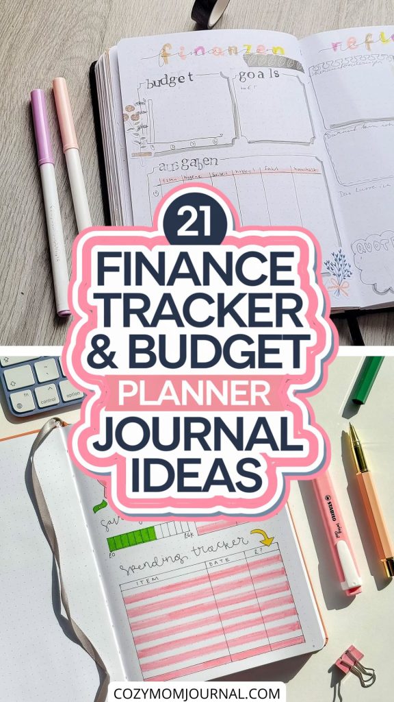 budget planner finance tracker bullet journal ideas