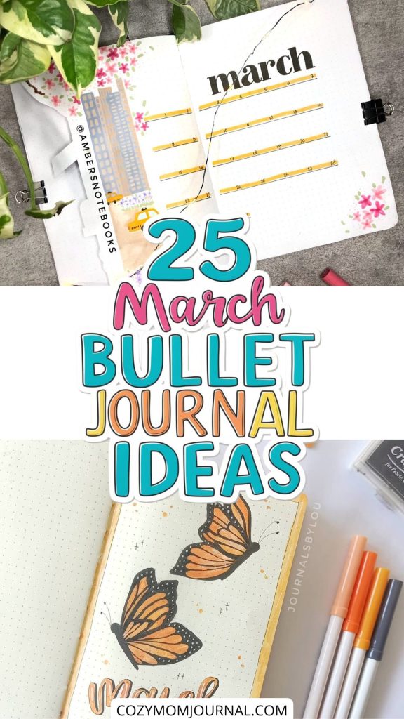 March bullet journal ideas