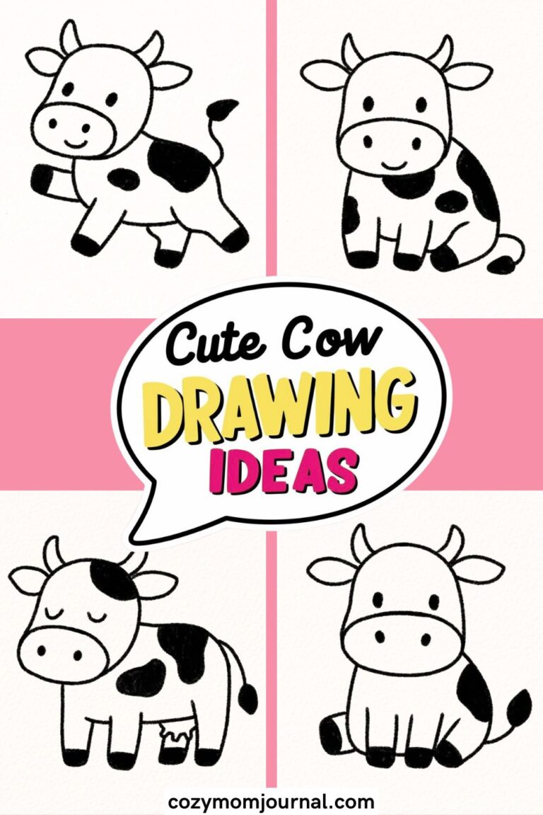Cute Cow Drawing Ideas You’ll Want to Try Right Now