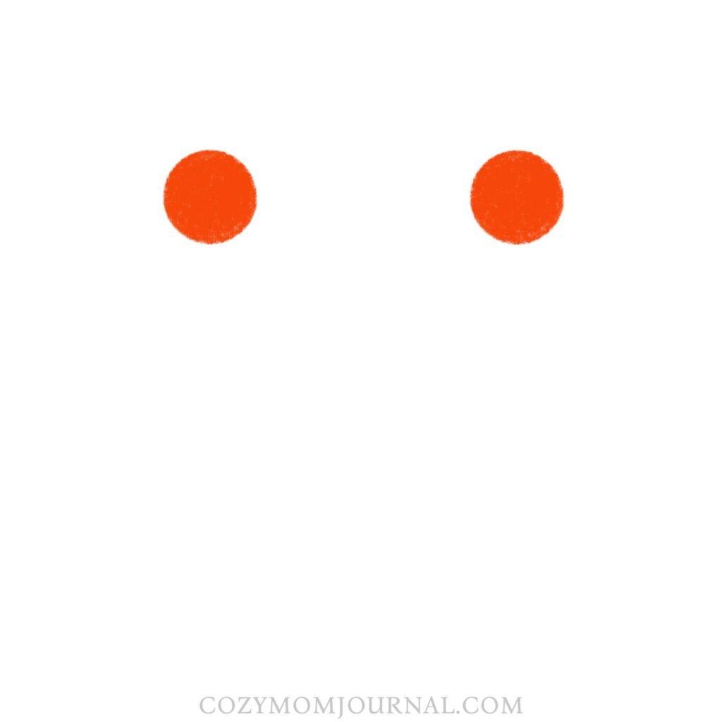 cute frog drawing step by step