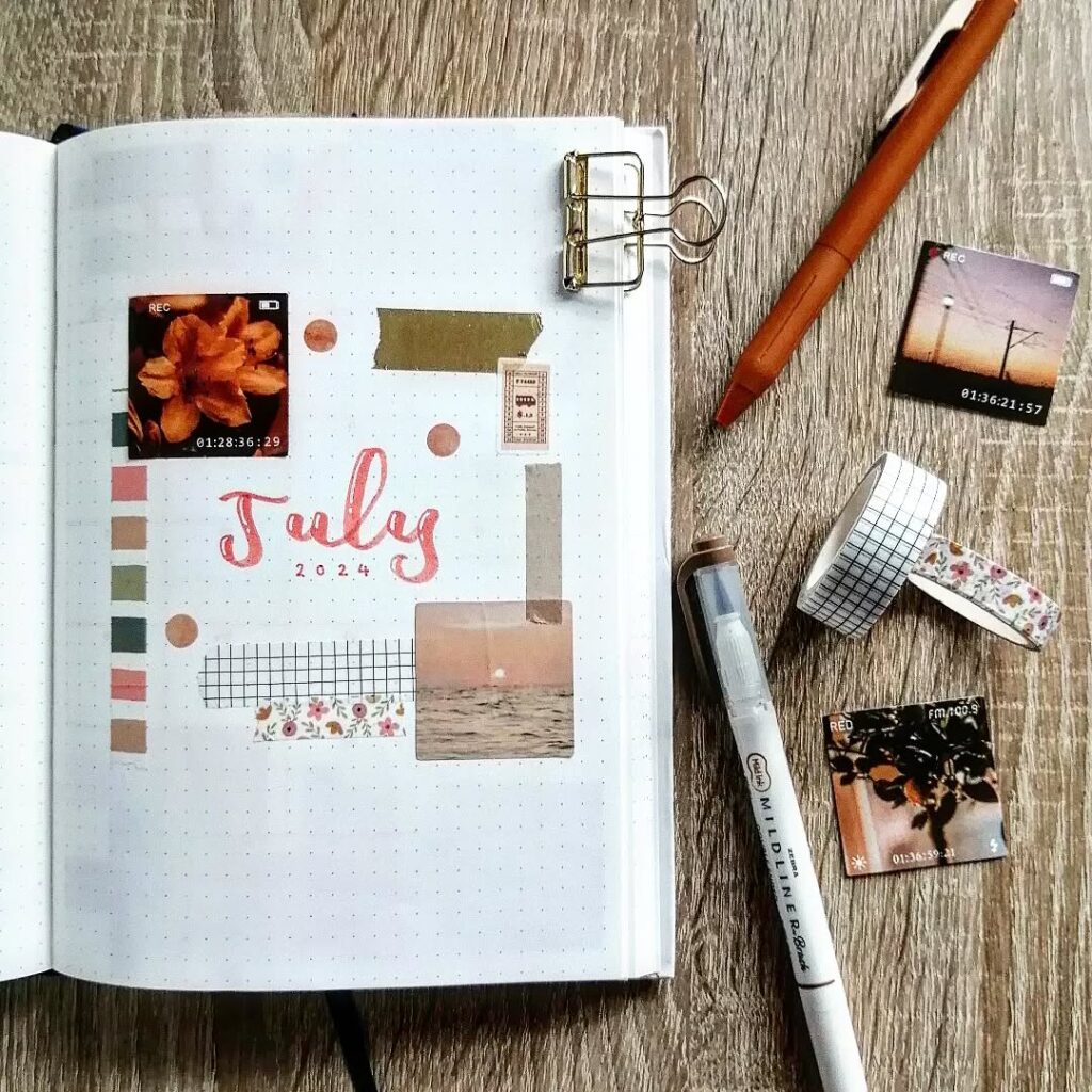 july bullet journal ideas