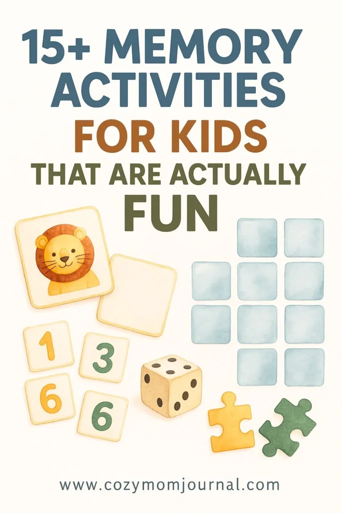 memory activities for kids