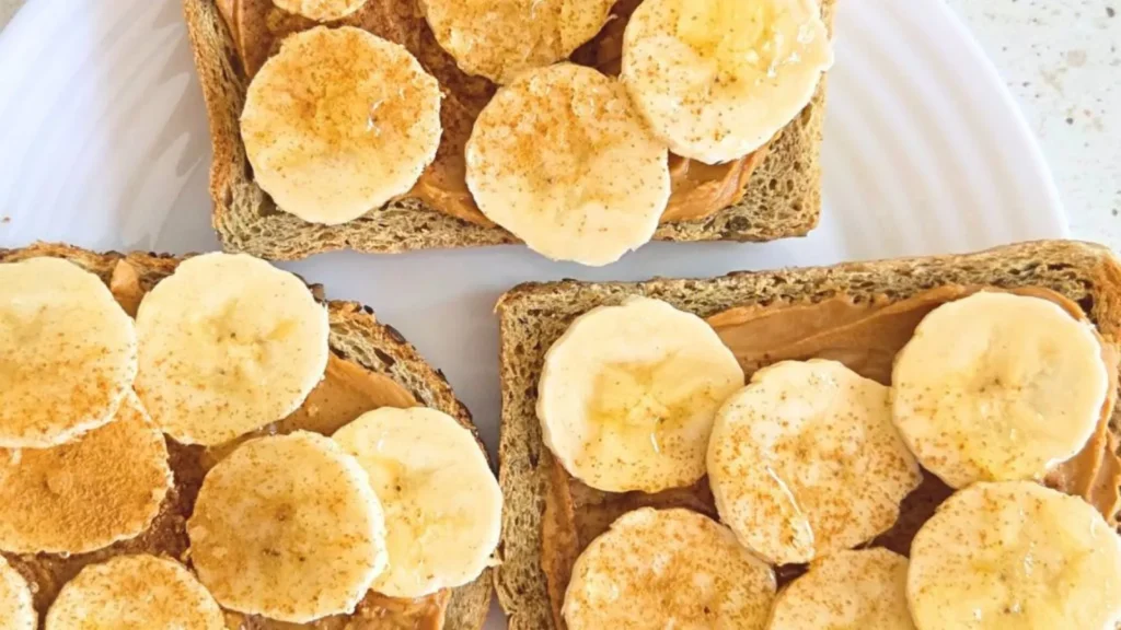 peanut butter banana toast recipe