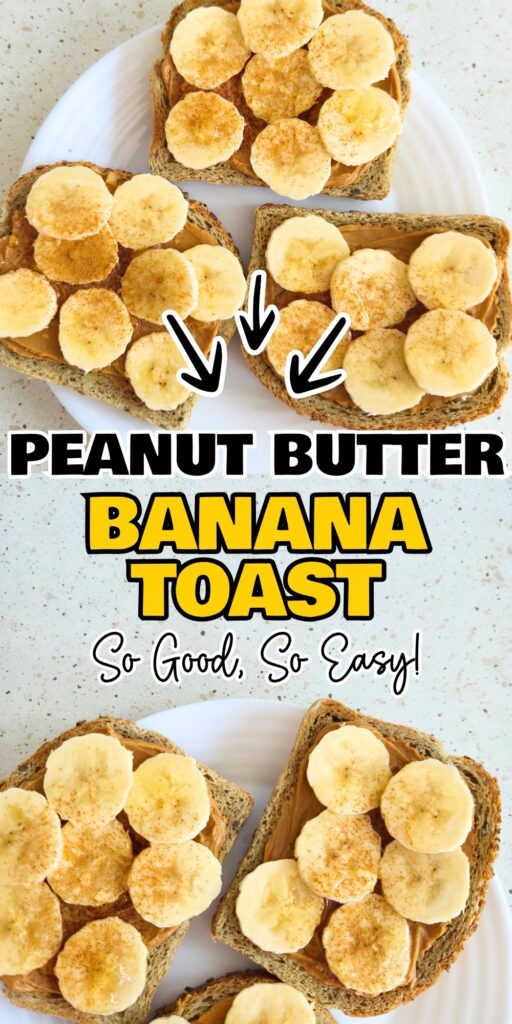 peanut butter banana toast recipe