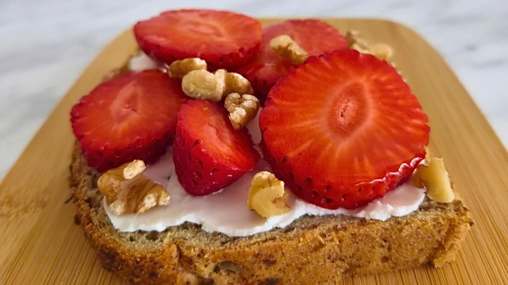 Strawberry Cream Cheese Toast Recipe
