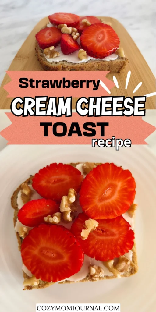 Strawberry Cream Cheese Toast Recipe