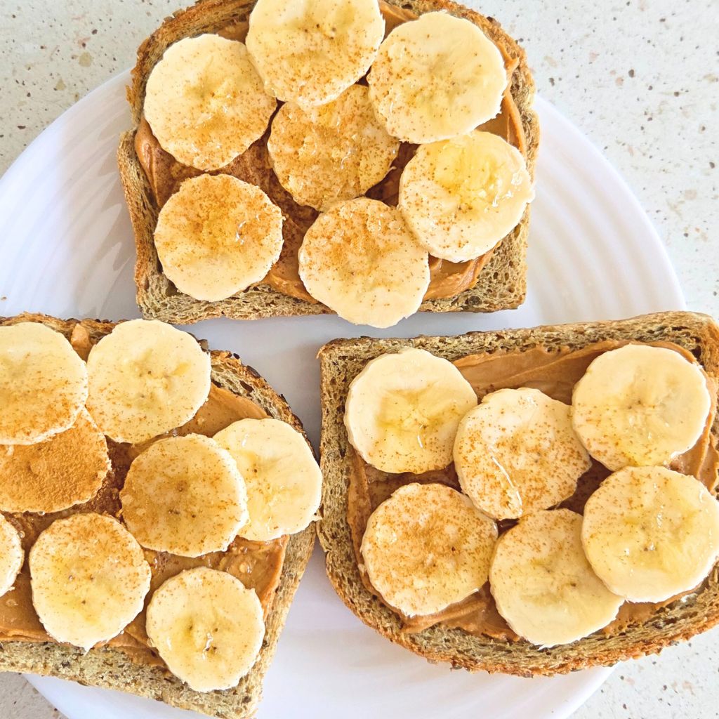 peanut butter banana toast recipe