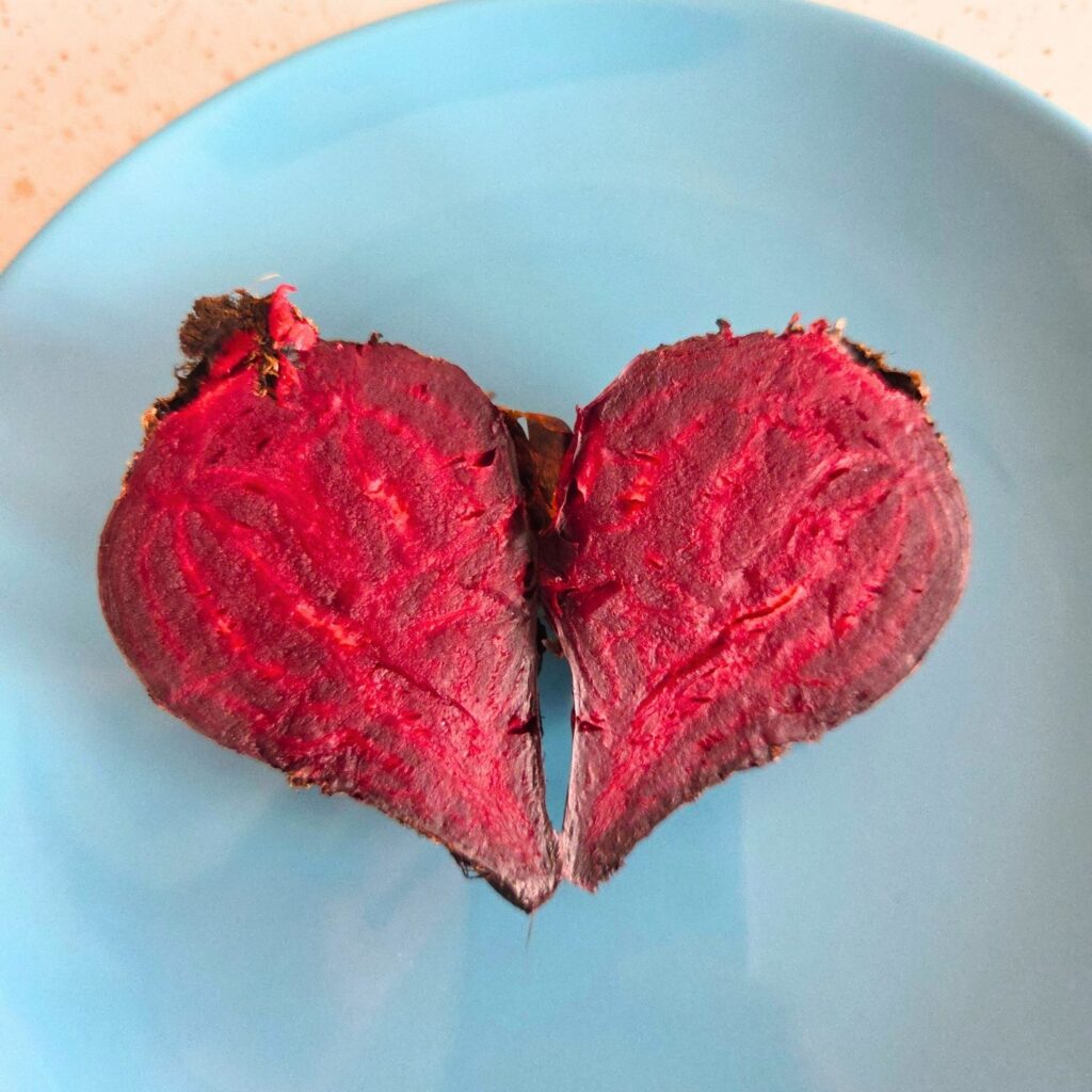 Beetroot Heart Cookies recipe