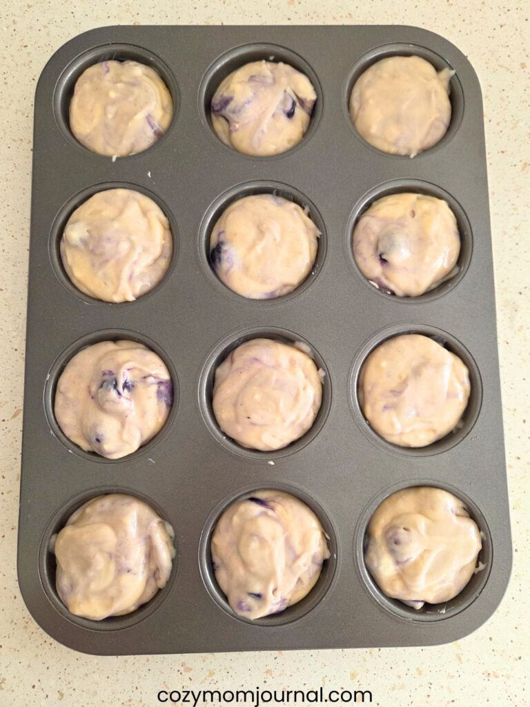 Lemon Blueberry Muffins Recipe
