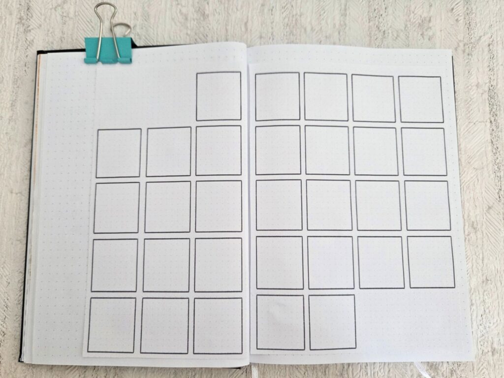 october bullet journal
