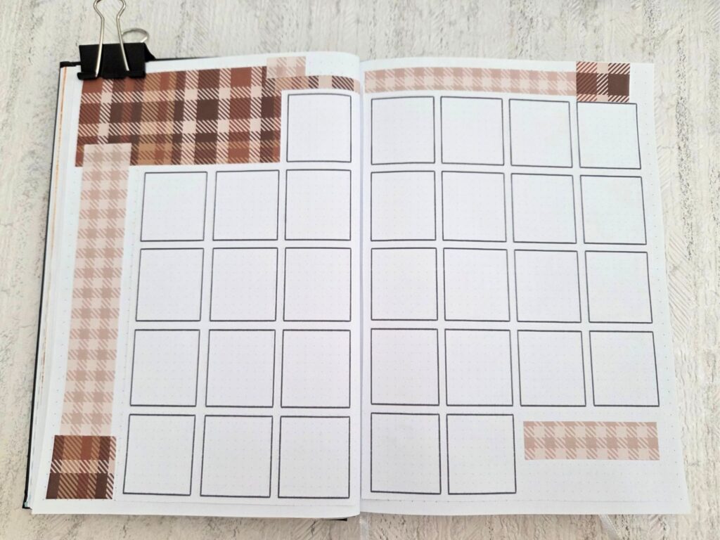 october bullet journal