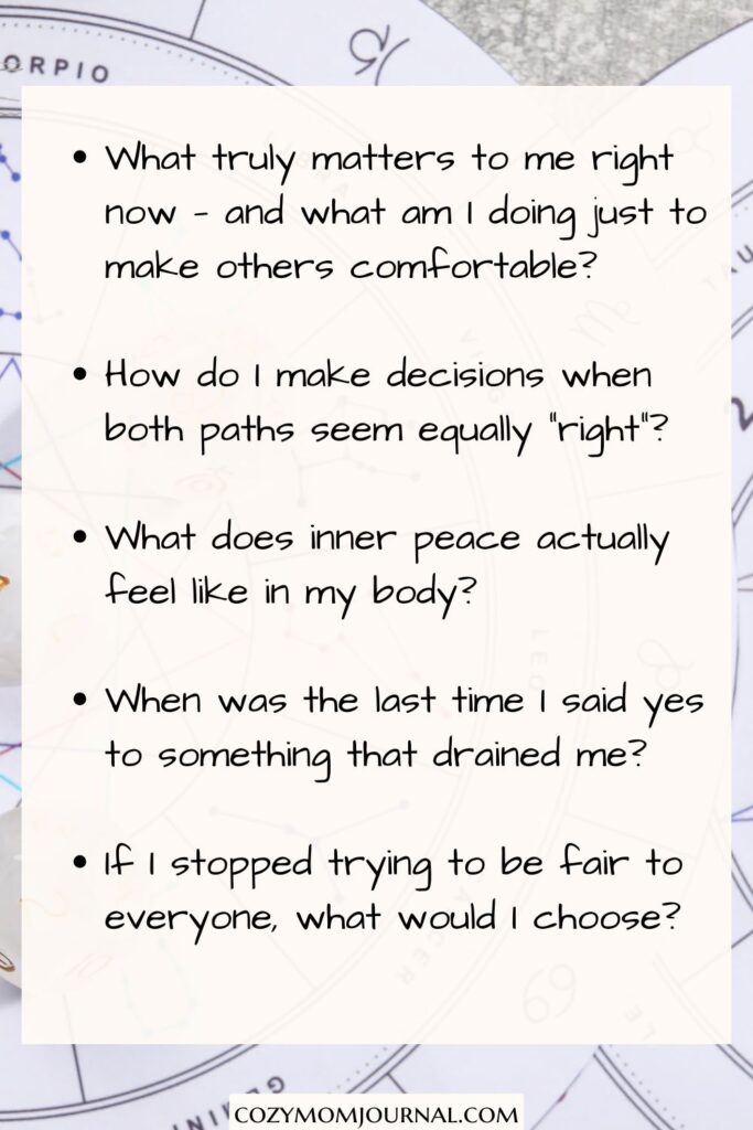 journaling prompts for Libra zodiac sign