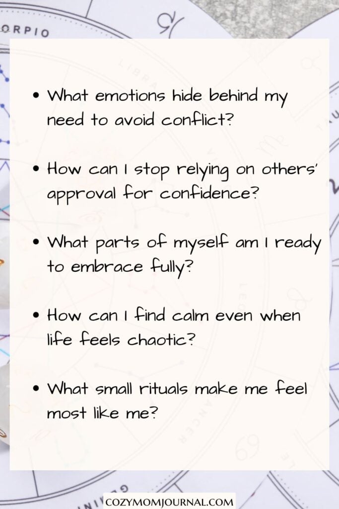 journaling prompts for Libra zodiac sign