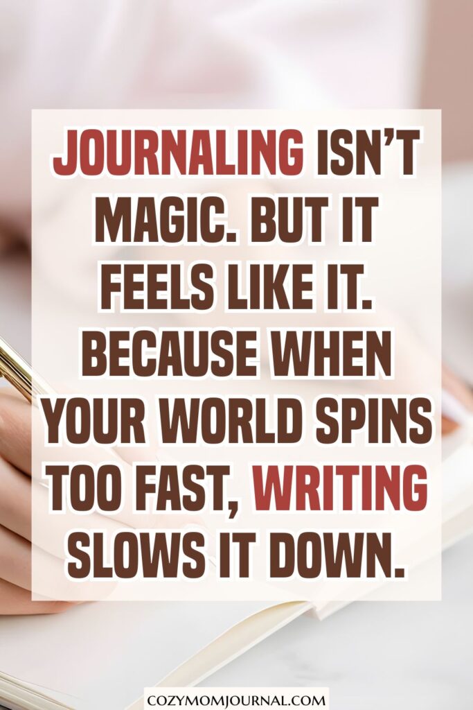 stress relief journaling ideas