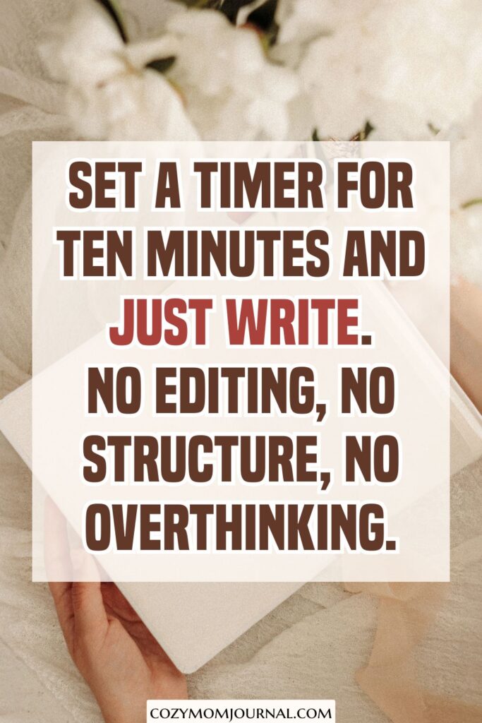 stress relief journaling ideas