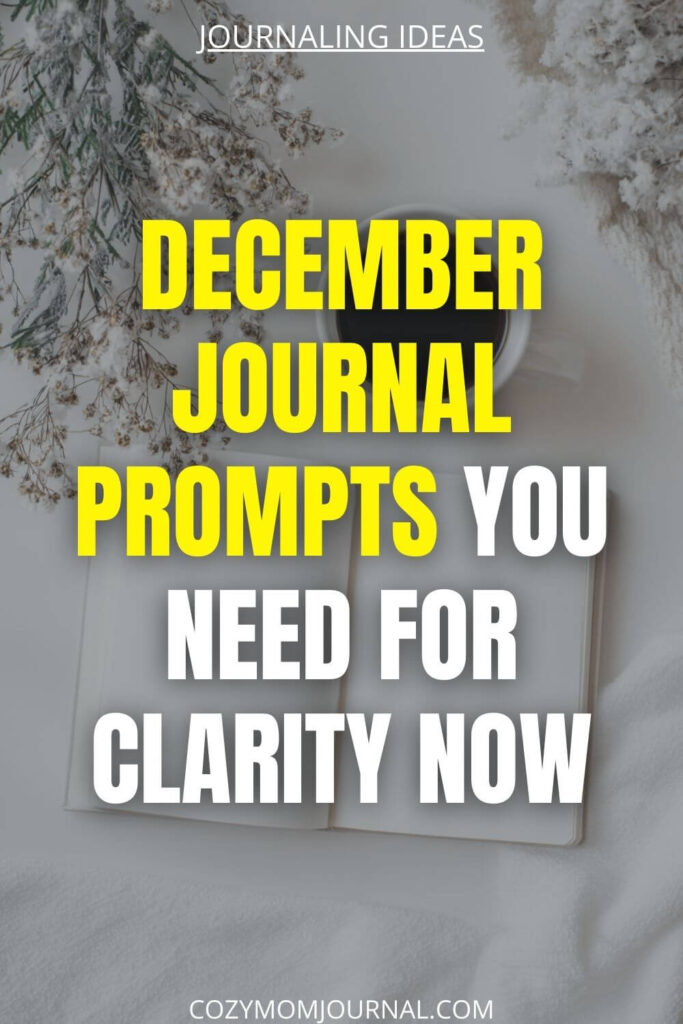 December Journal Prompts