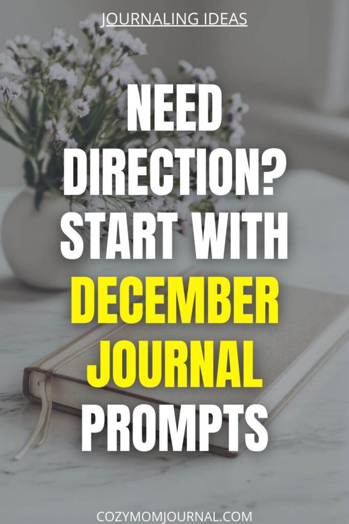 December Journal Prompts