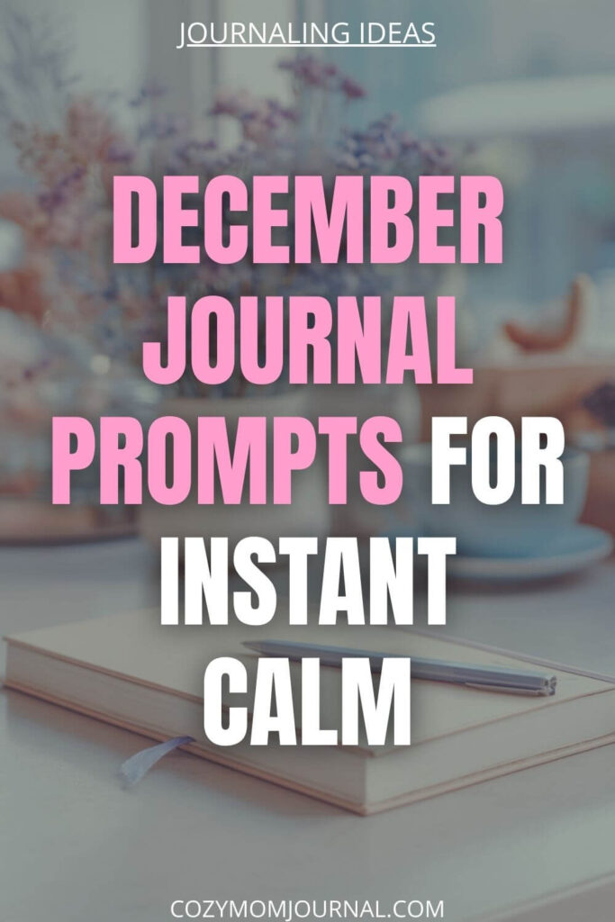 December Journal Prompts