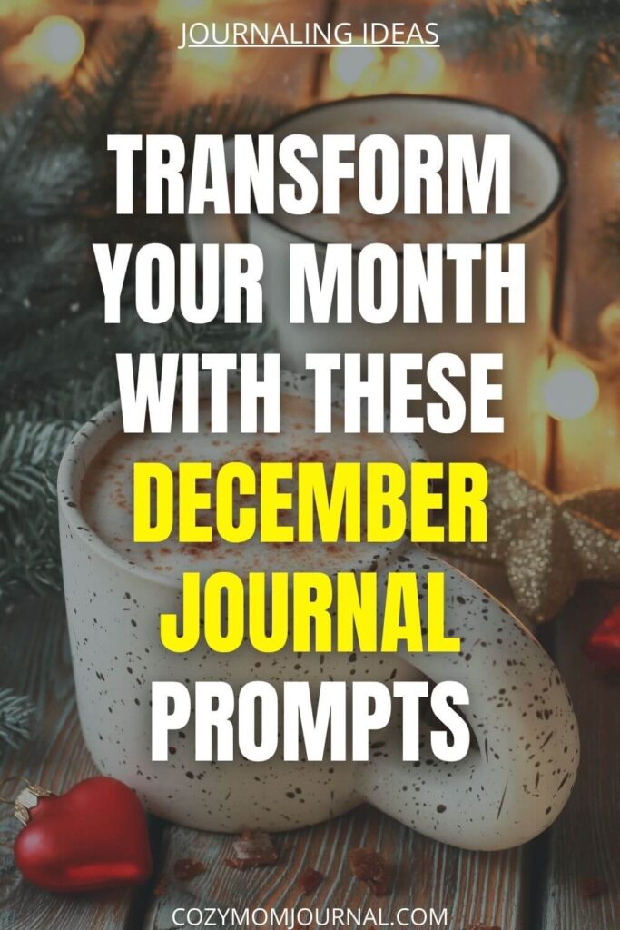 December Journal Prompts
