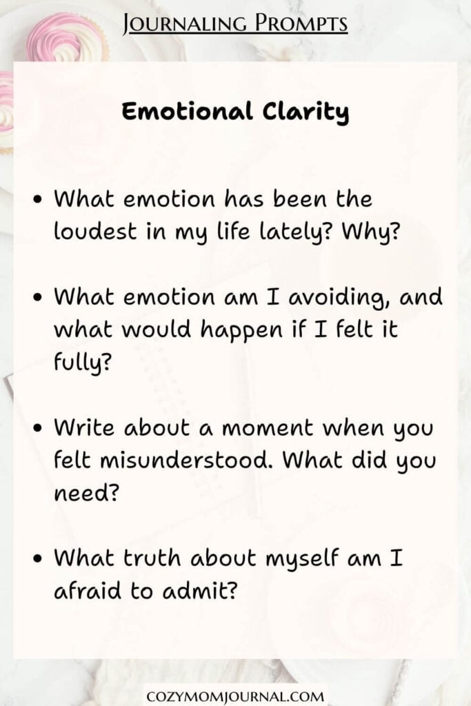 journaling prompts for self-reflection