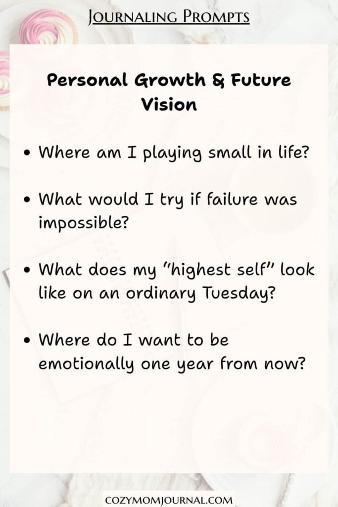 journaling prompts for self-reflection
