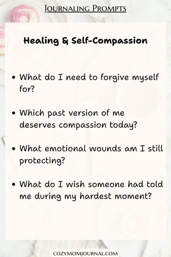 journaling prompts for self-reflection