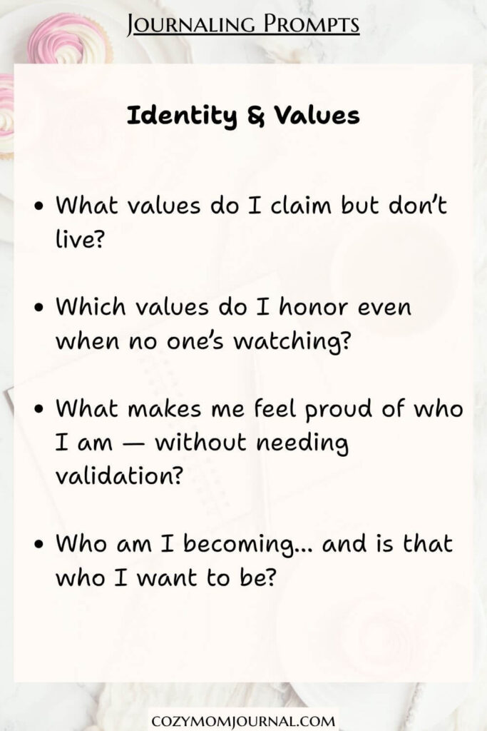 journaling prompts for self-reflection