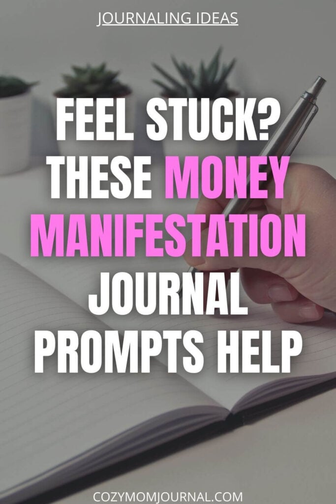 money manifestation journal prompts