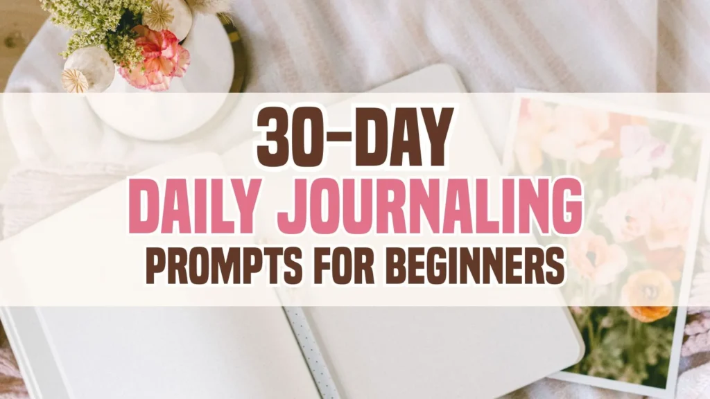 daily journaling prompts