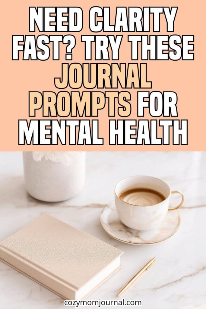Journal Prompts for Mental Health