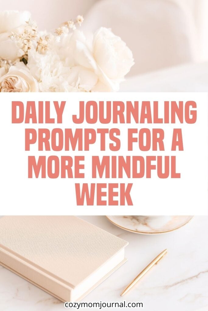 daily journaling prompts