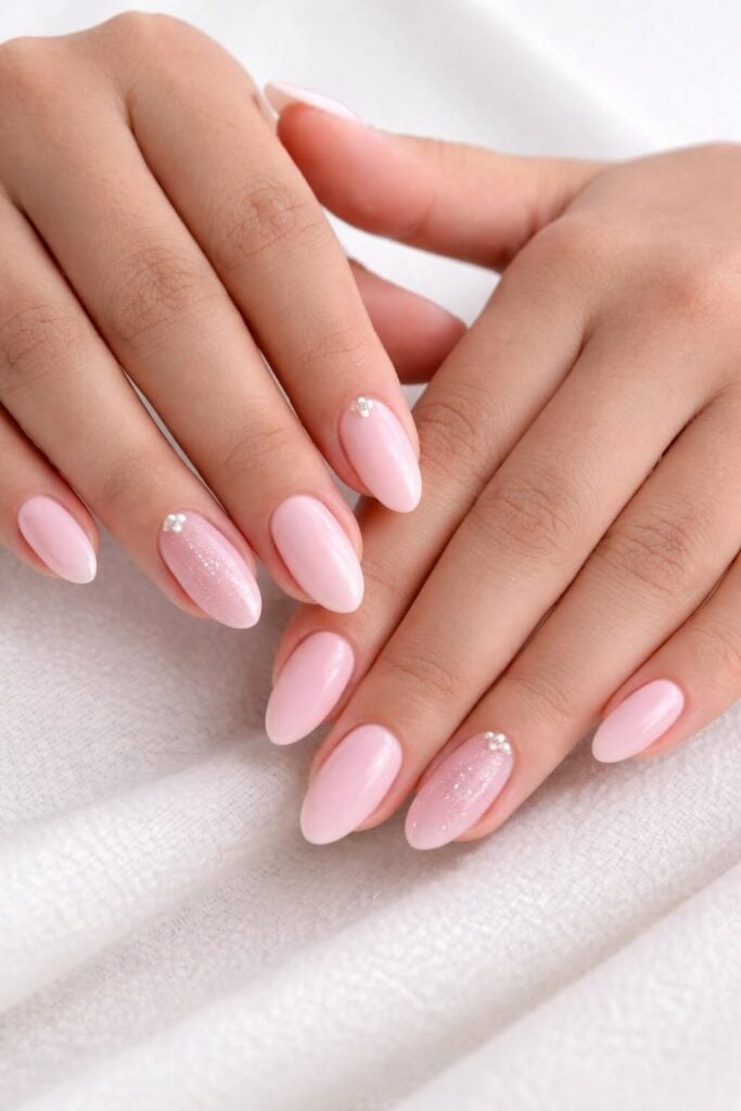 pink nails