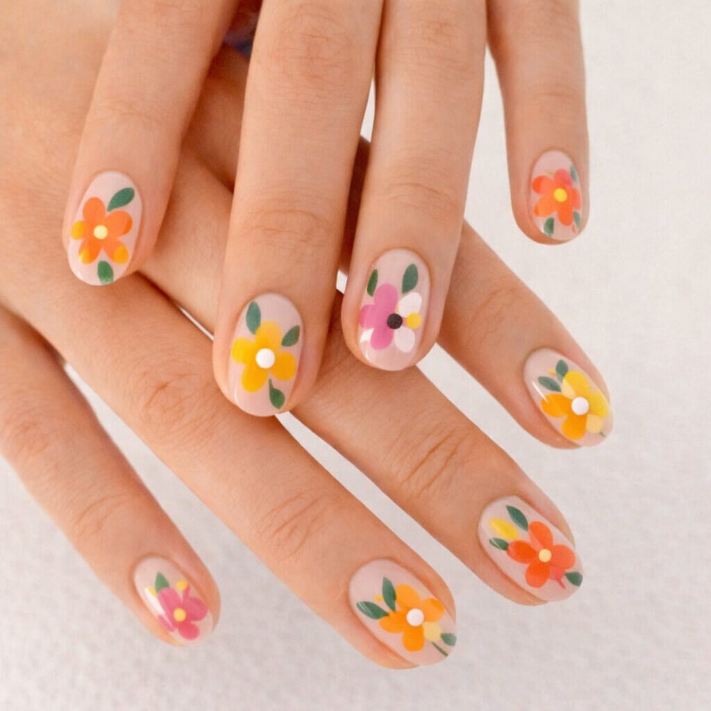 flower nails