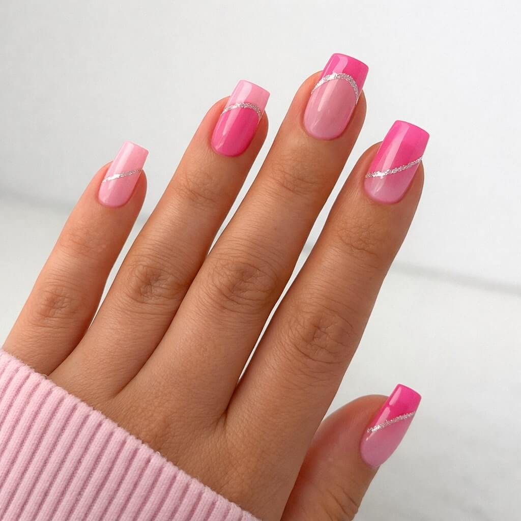 pink nails
