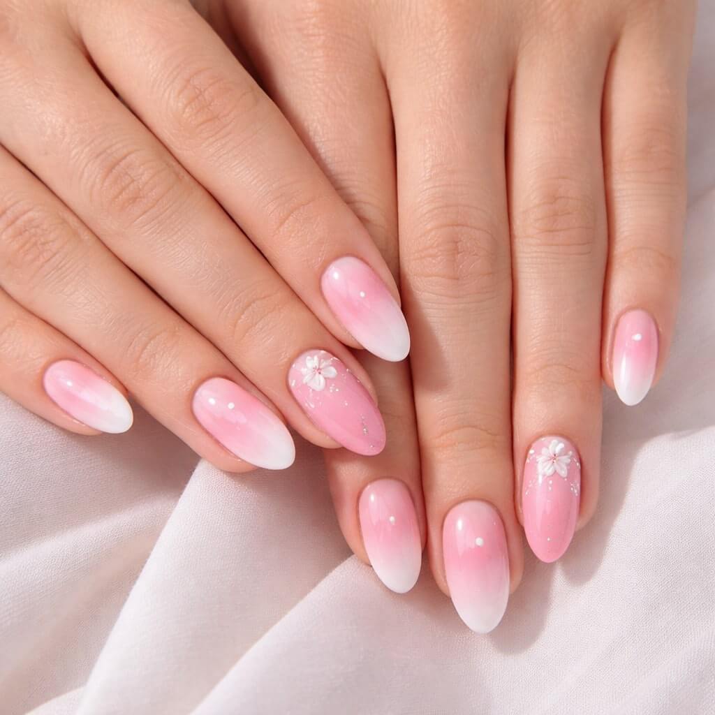 pink nails