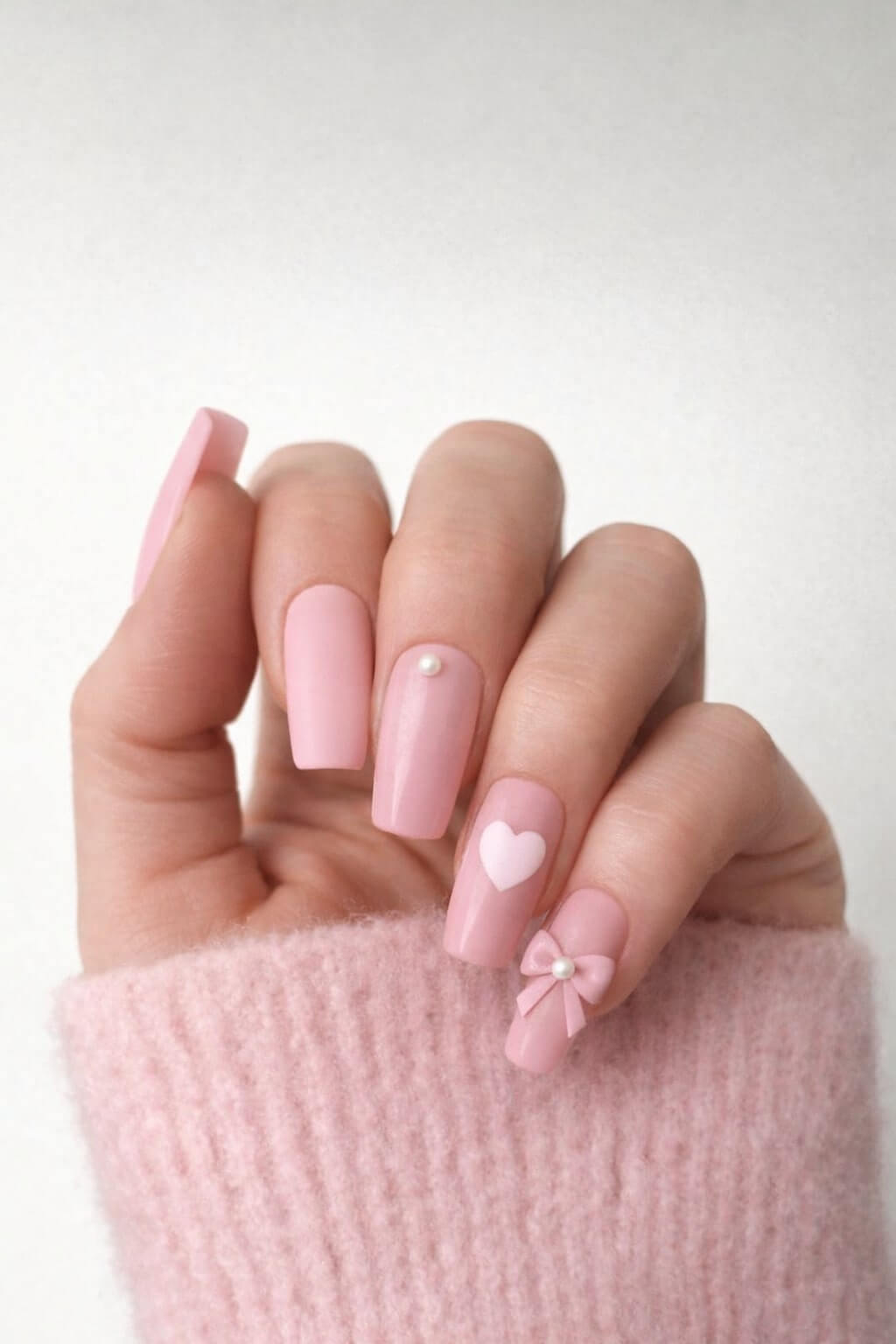 pink nails