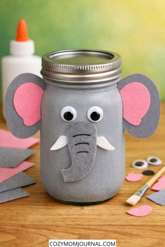 animal mason jar crafts