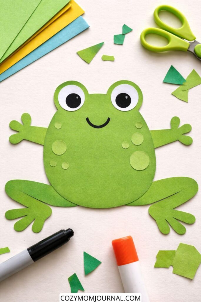 paper frog crafts