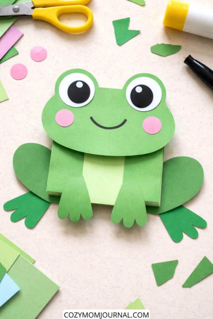 paper frog crafts