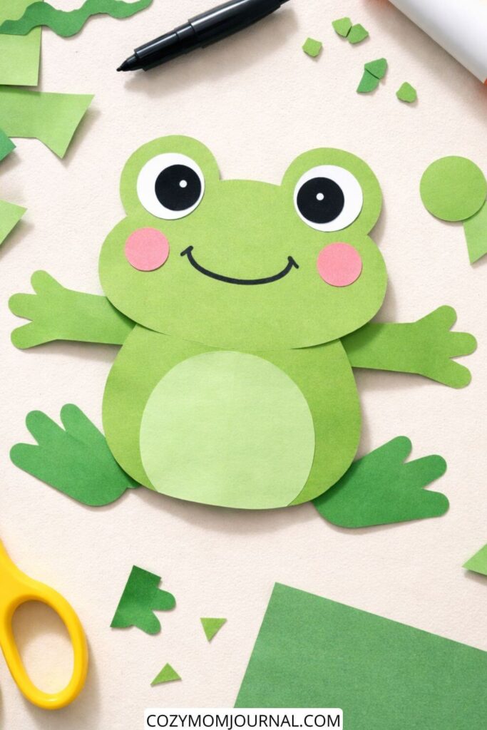 paper frog crafts