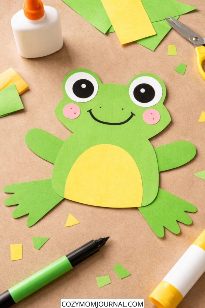 paper frog crafts