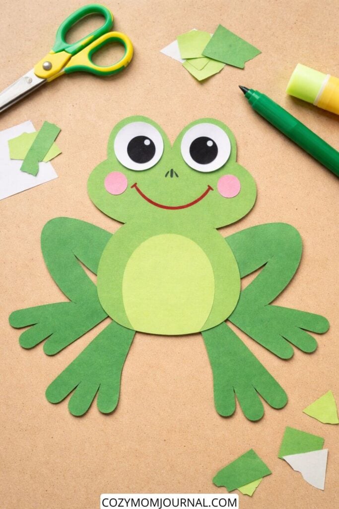 paper frog crafts