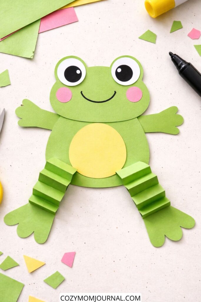 paper frog crafts
