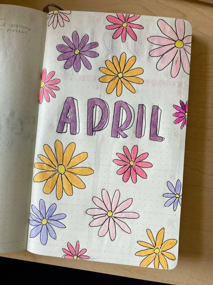 april bullet journal ideas