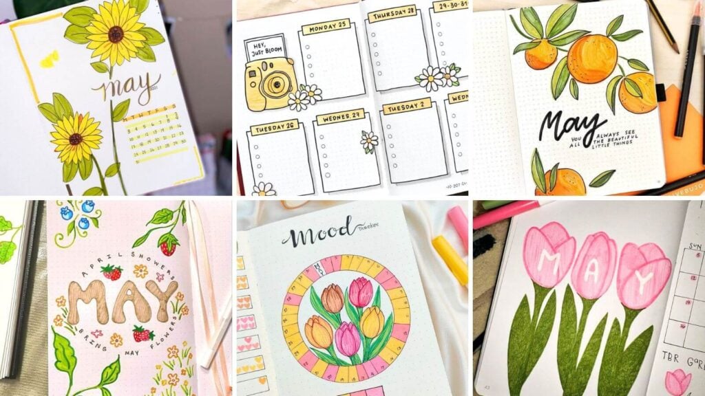 May bullet journal ideas