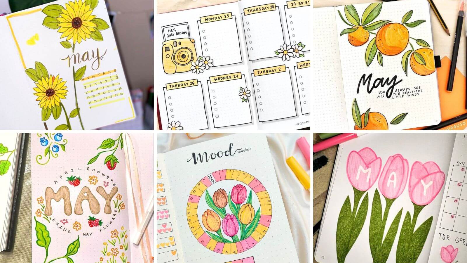 21 May Bullet Journal Ideas That Spark Creativity