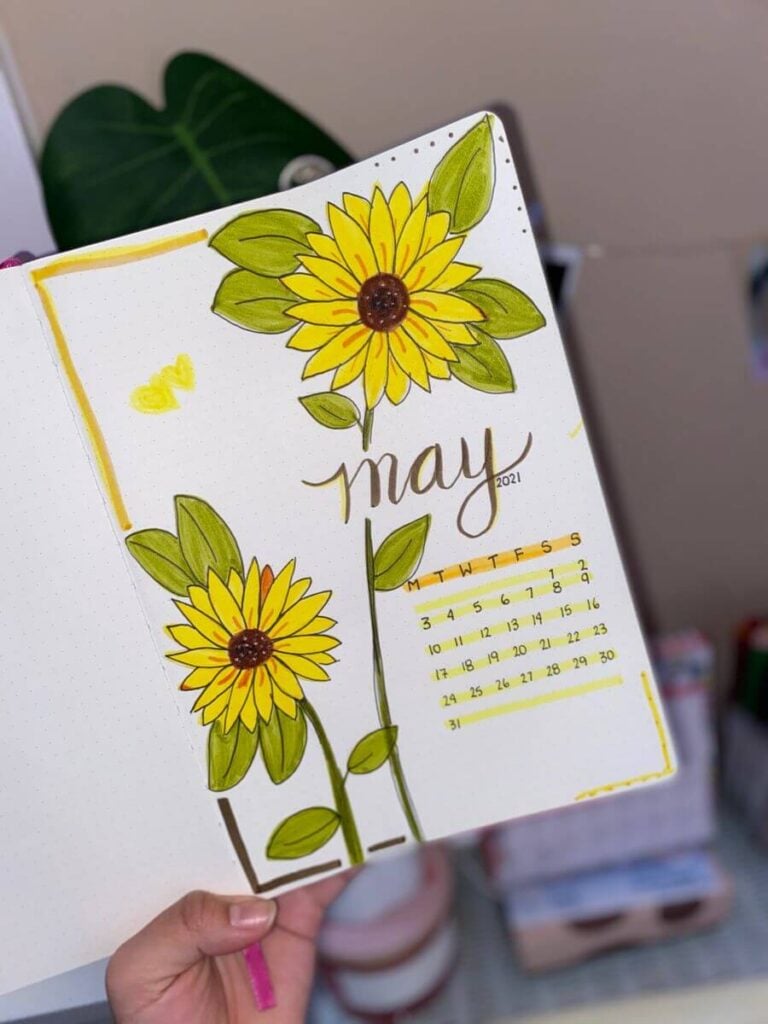 May bullet journal ideas