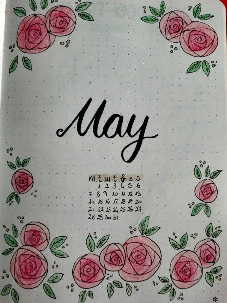 May bullet journal ideas